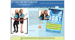 Desktop Screenshot of beyourownbestpublicist.com